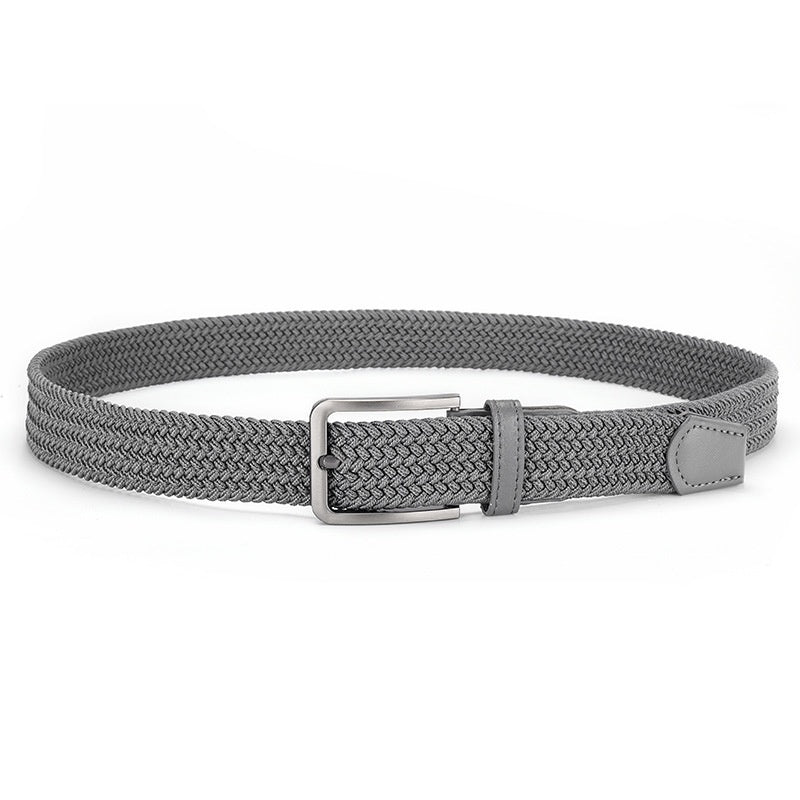 Men's And Teenagers' Knitted Belts Fashionable