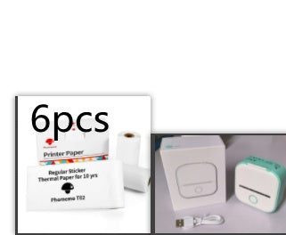 Mini Bluetooth Thermal Label & Photo Printer