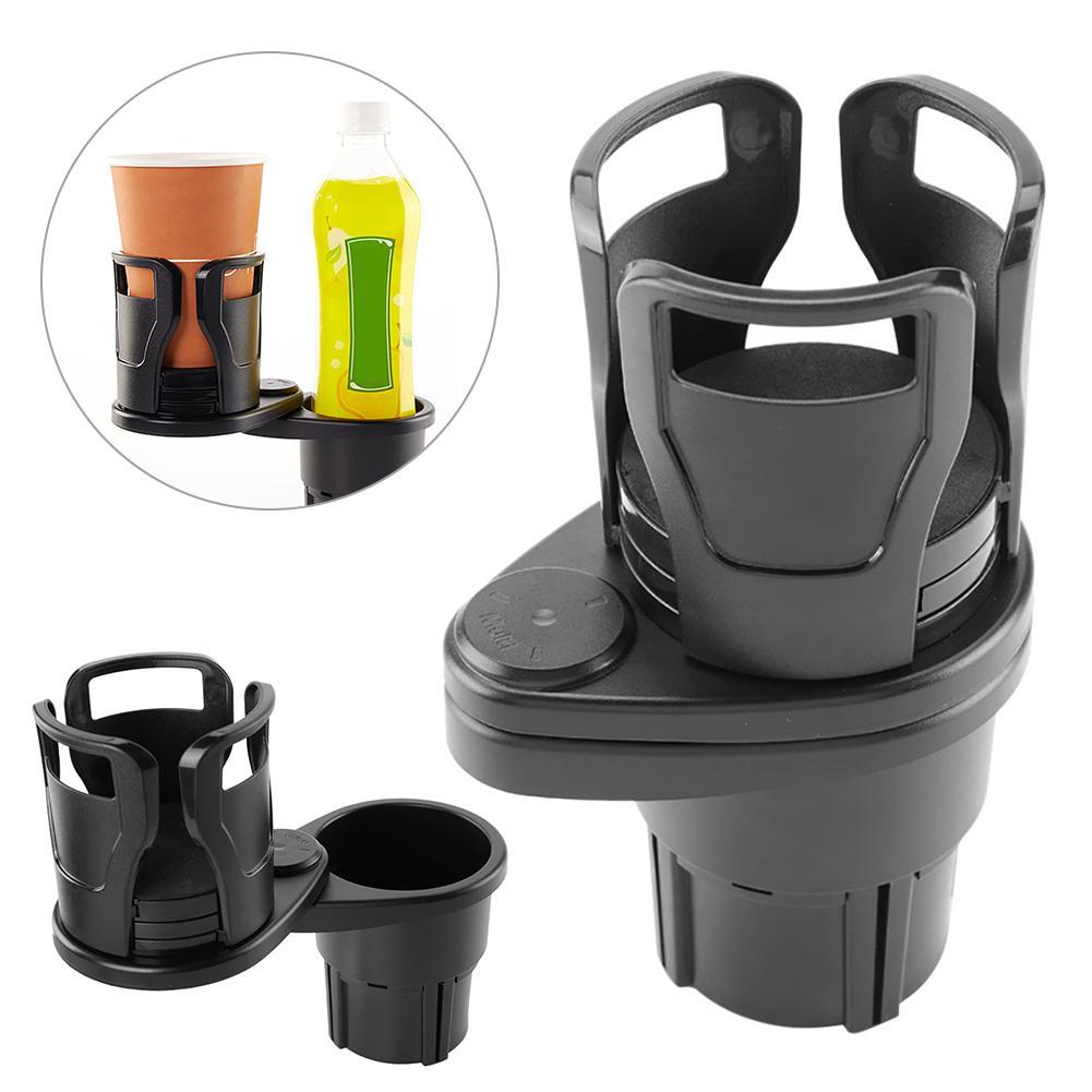 Foldable Car Cup Holder Drinking Bottle Holder Cup Stand Bracket Sunglasses Phone Organizer