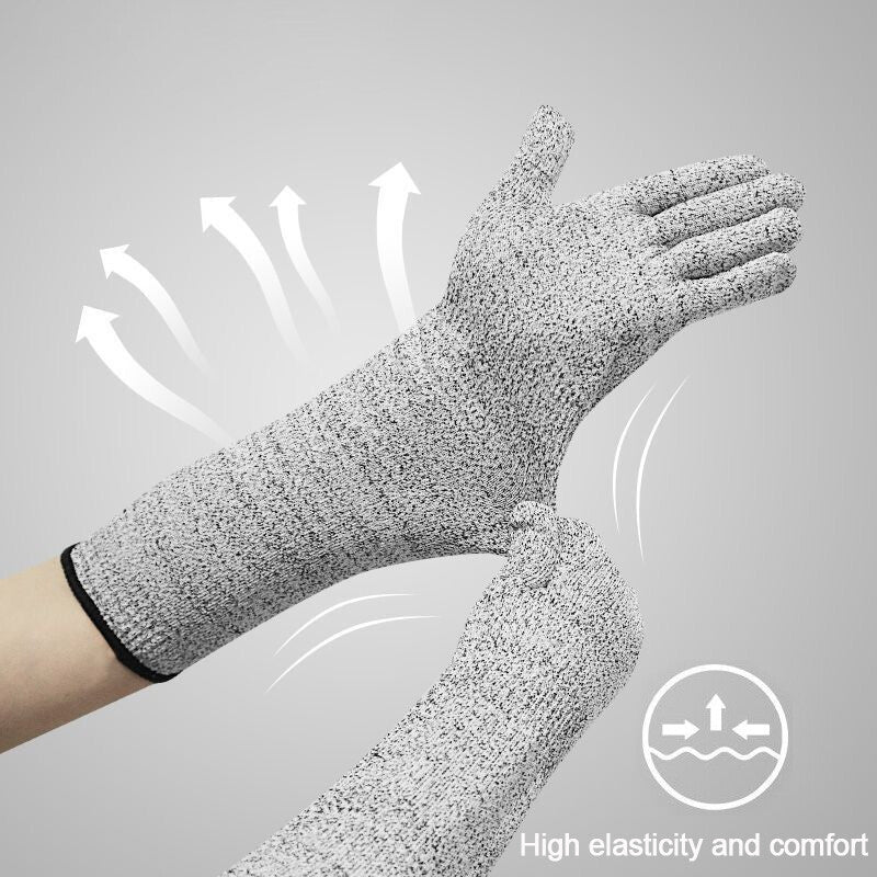 Long Gardening Gloves Scratch Proof Gloves Protect Hands And Arms Gloves 45cm