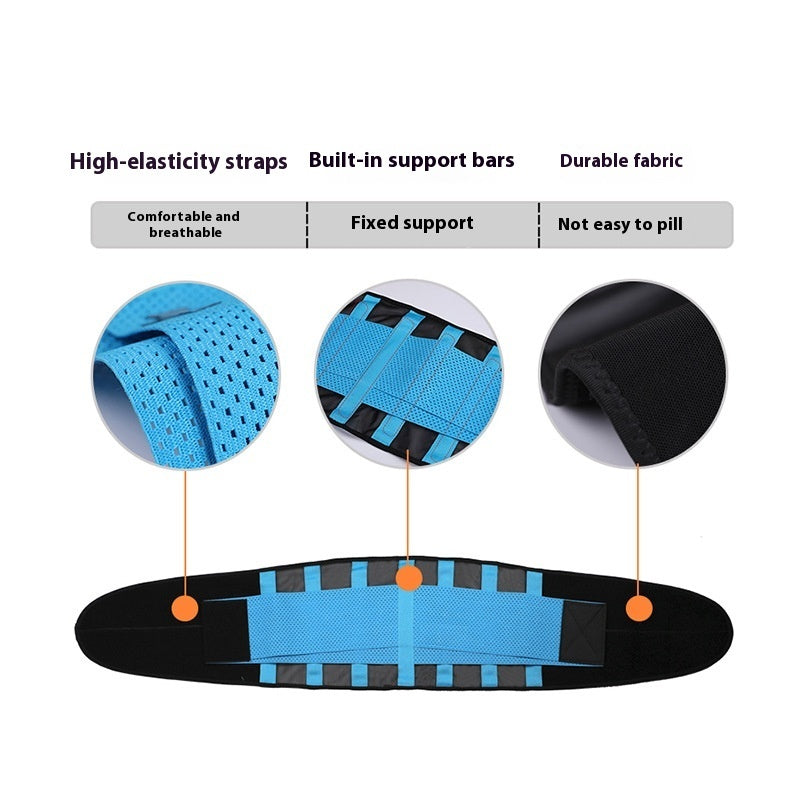 Waist Outdoor Fitness Breathable Belt Yoga Basketball Waist Supporter