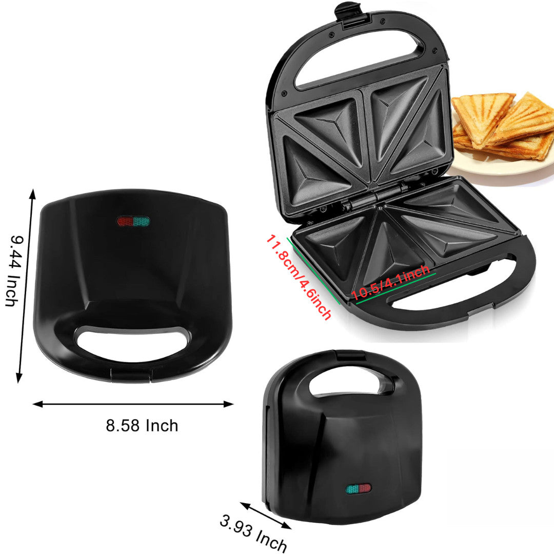 Waffle Maker Toastie Maker Sandwich NonStick Plates Cake Machine Breakfast Maker