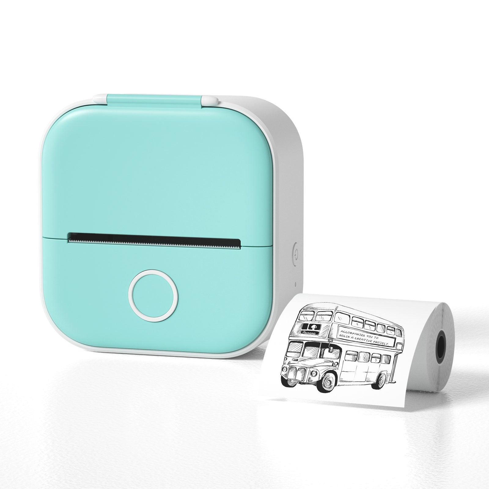 Mini Bluetooth Thermal Label & Photo Printer