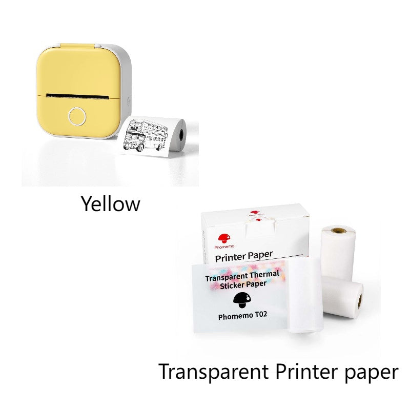 Mini Bluetooth Thermal Label & Photo Printer