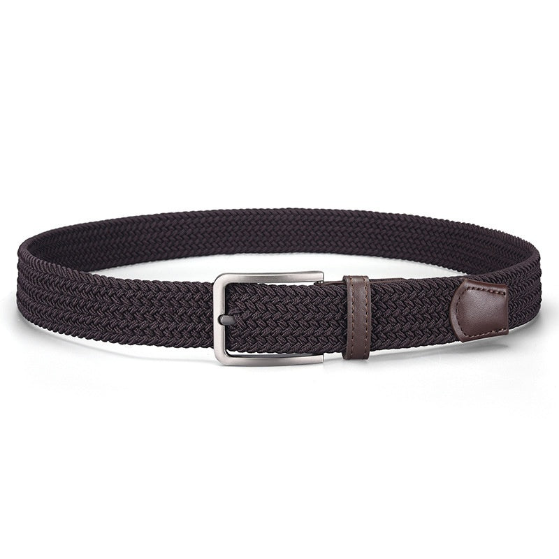 Men's And Teenagers' Knitted Belts Fashionable