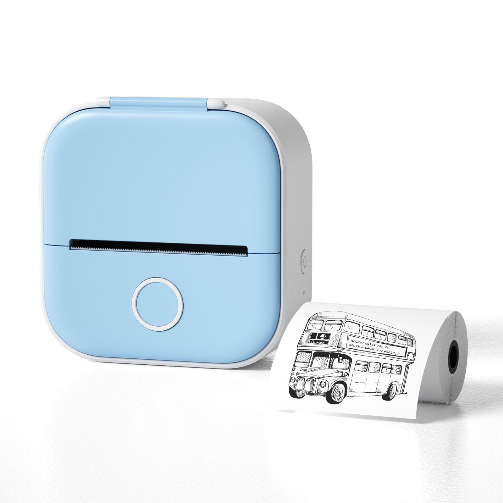 Mini Bluetooth Thermal Label & Photo Printer