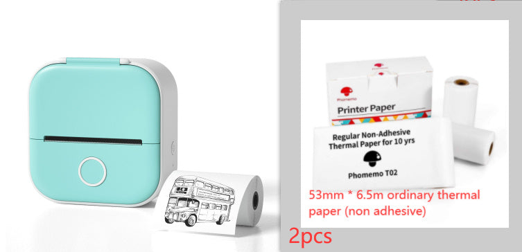 Mini Bluetooth Thermal Label & Photo Printer