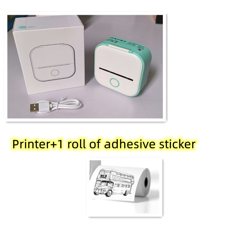 Mini Bluetooth Thermal Label & Photo Printer