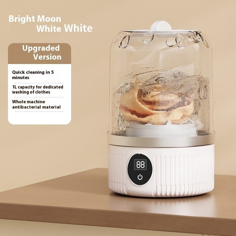 “Portable Rechargeable Mini Washing Machine – Cordless Laundry Cup for Bra, Underwear & Socks”