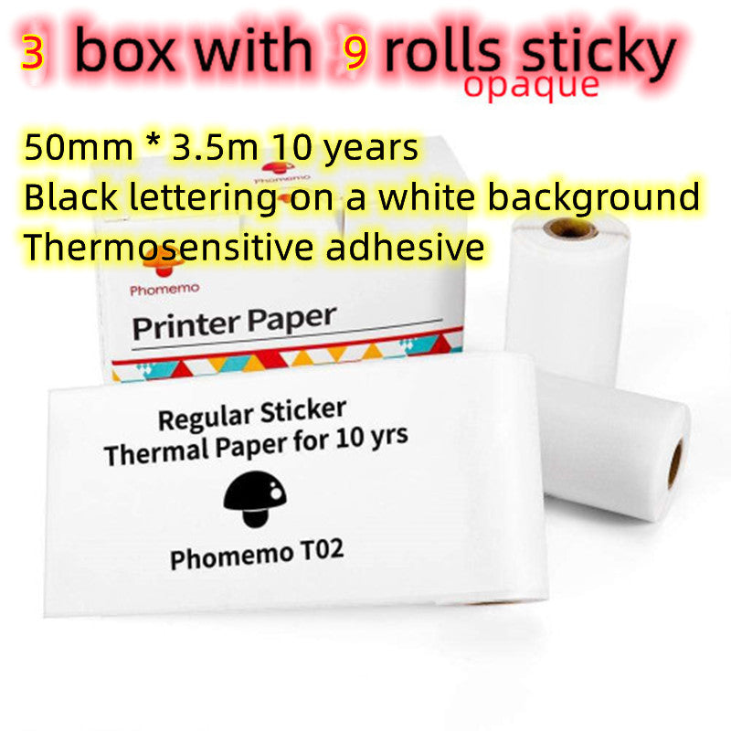Mini Bluetooth Thermal Label & Photo Printer