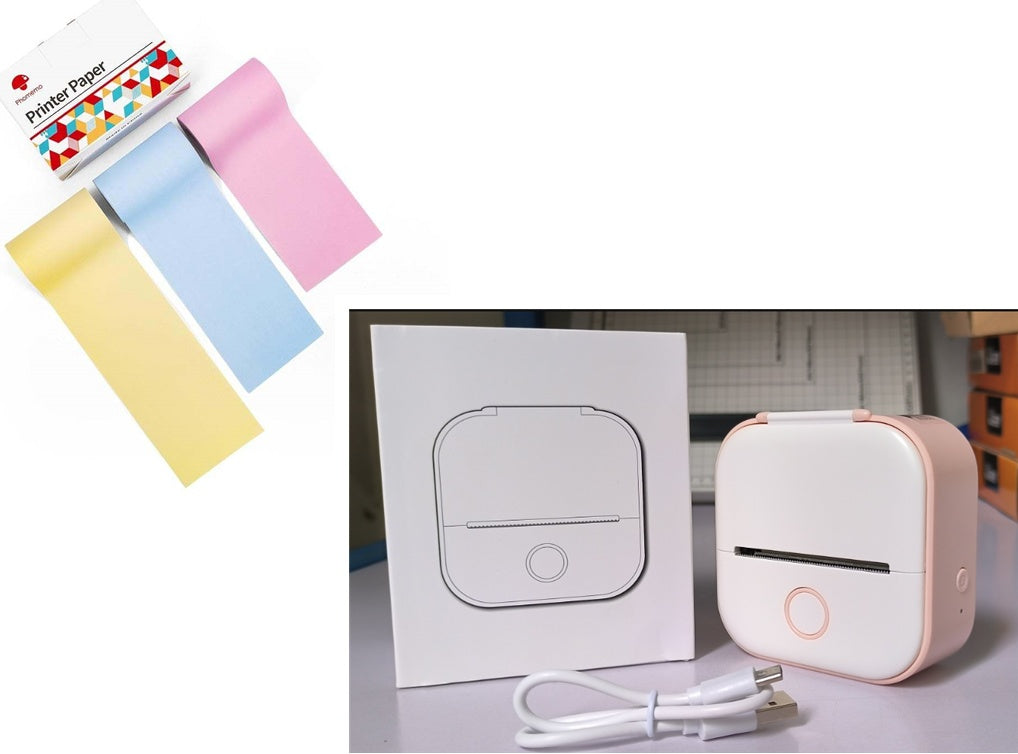 Mini Bluetooth Thermal Label & Photo Printer